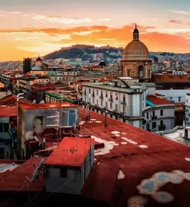 The rooftops of Naples